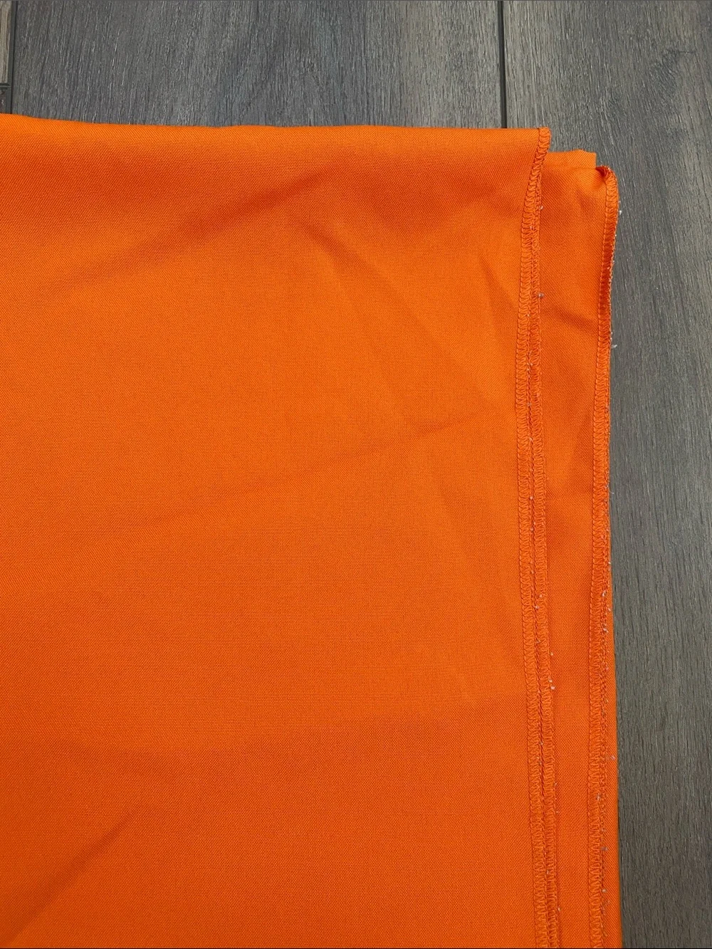Bright Orange Table Cloth 60” x 84” - Vibrant Solid Color